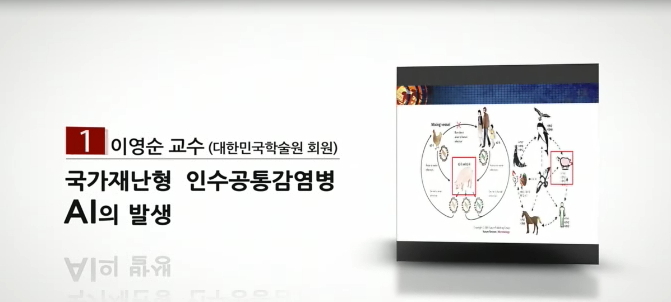 국가재난형 인수공통감염병 AI의 발생