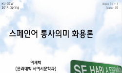 스페인어 통사의 미화용론(외국어강의)