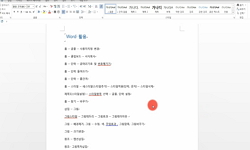 MS Word 활용