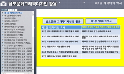 남도문화그래픽디자인활용