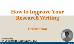 How to Improve Your Research Writing