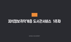 지식정보취약계층도서관서비스